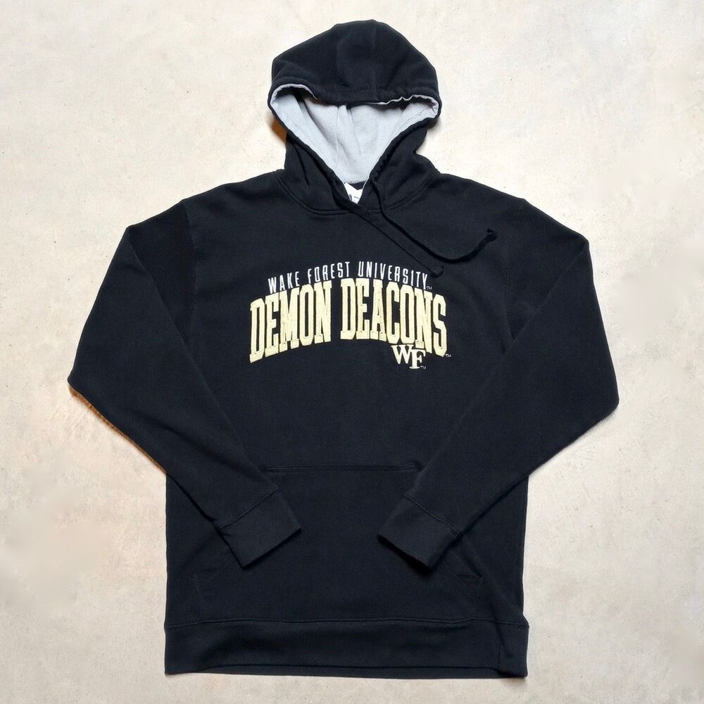 Champion Wake Forest University Demon Deacons Sweatshirt Hoodie Size MEDIUM